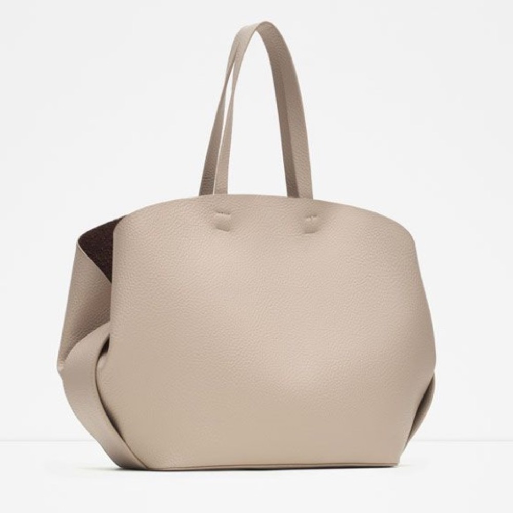 Zara Contrasting Tote